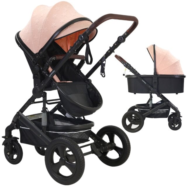 Proactive Baby United States / Pink Cynebaby 2 in 1 Convertible Cradle Stroller