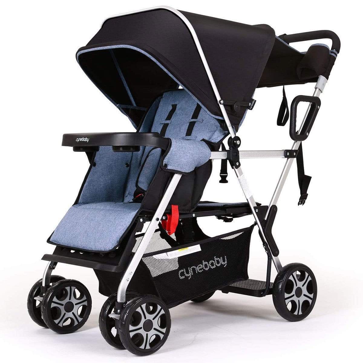 Proactive Baby Baby Pram Stroller cynebaby™ Baby Stroller For 2 babies