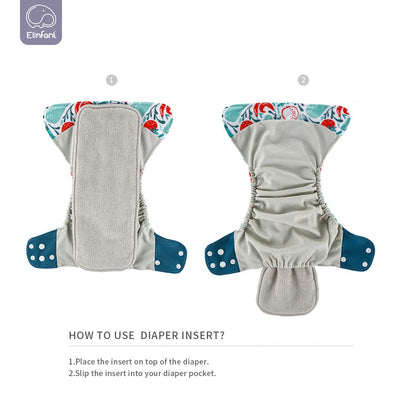 Proactive Baby Diapers Elinfant™ Washable & Reusable Newborn Baby Diaper