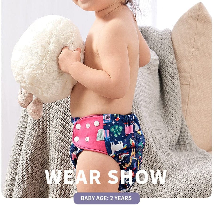Proactive Baby Diapers Elinfant™ Washable & Reusable Newborn Baby Diaper