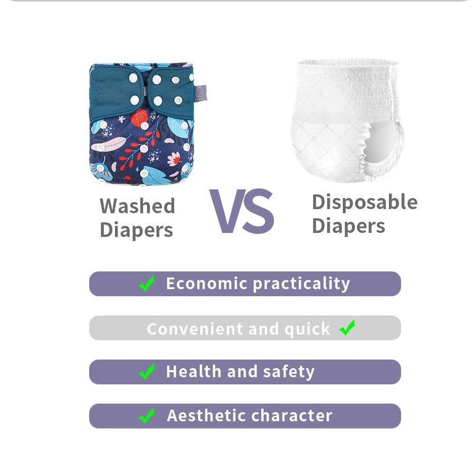 Proactive Baby Diapers Elinfant™ Washable & Reusable Newborn Baby Diaper