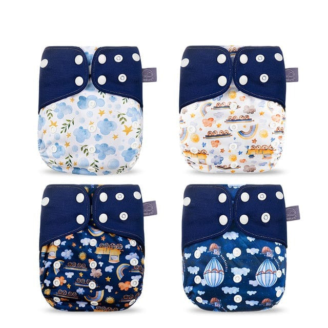 Proactive Baby Diapers Elinfant™ Washable & Reusable Newborn Baby Diaper
