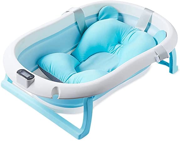 Proactive Baby Foldable Baby Bathtub with Temperature Sensor, Portable Baby Bath Tub
