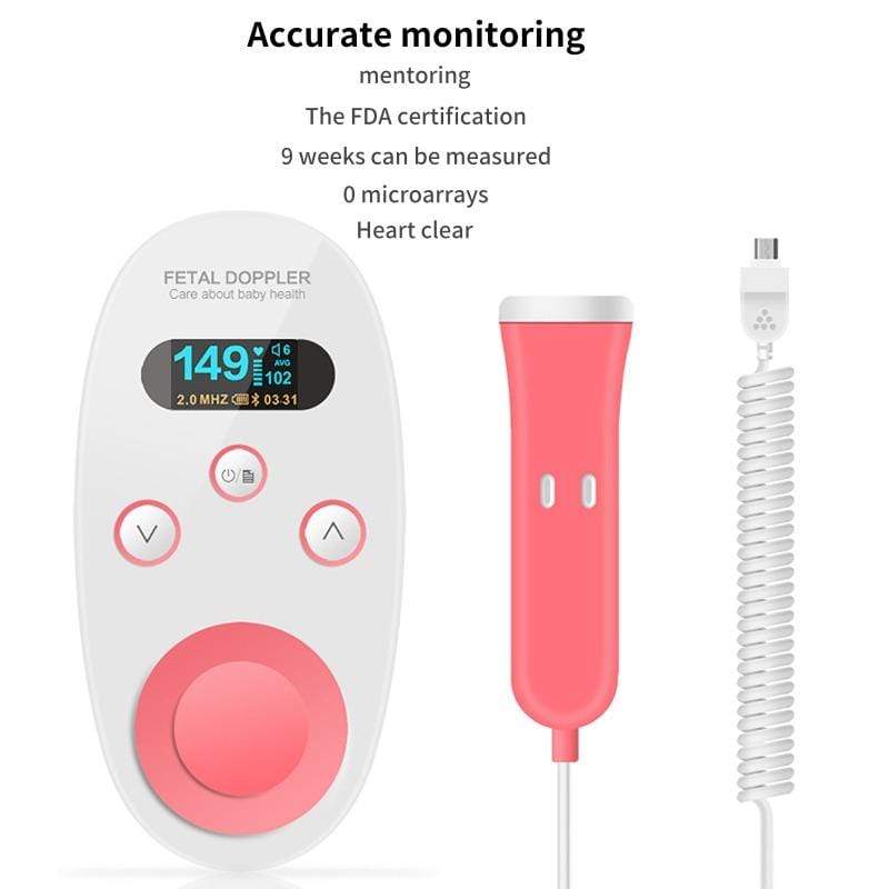  SUUEKRE Doppler Fetal Monitor Heartbeat Baby Heartbeat