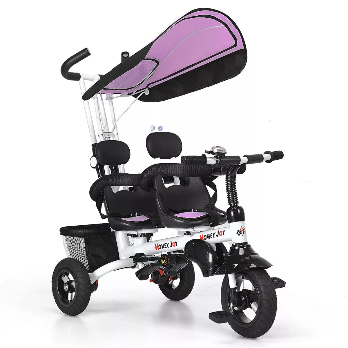 Proactive Baby Pink Honey Joy 4 In 1 Twin Stroller