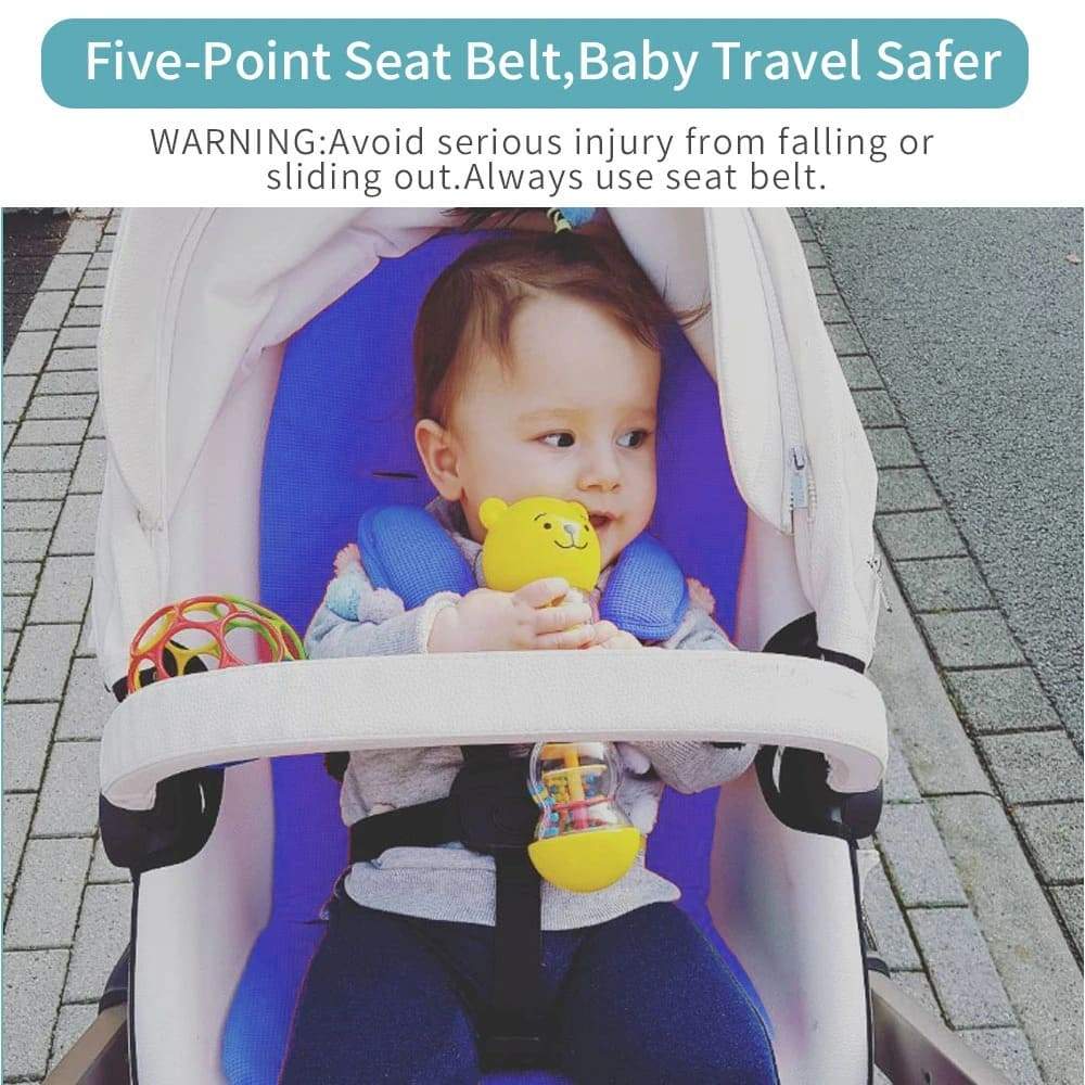 Proactive Baby Baby Pram Stroller Hot Mom™ Luxurious 360° 2 in 1 Baby Stroller