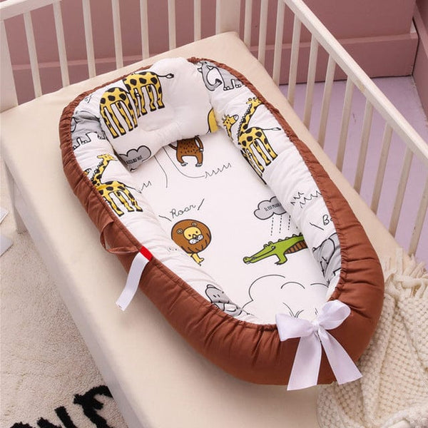 HugMe Cozy Portable Baby Nest Bed I Best Baby Lounger Nest