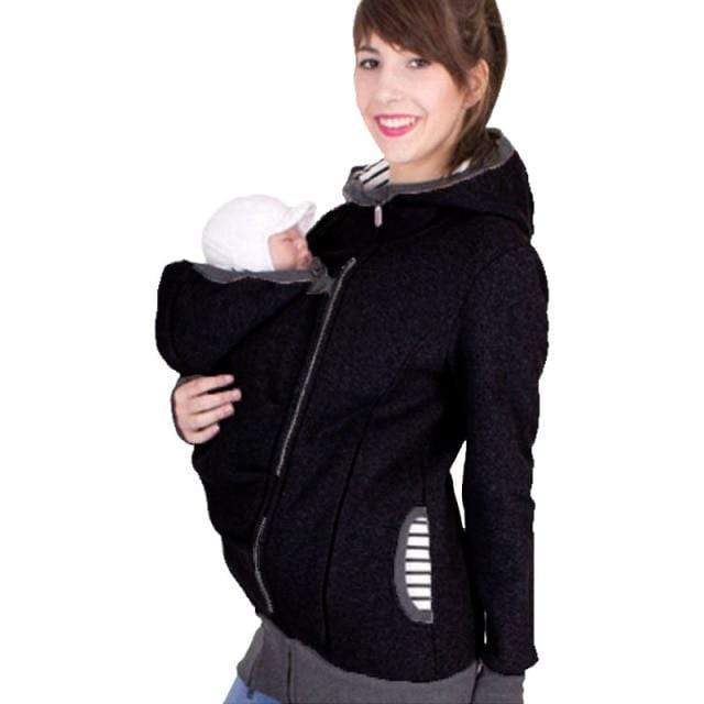 Proactive Baby Baby Carrier Black / XXL Kangroo Hoodie Baby Carrier