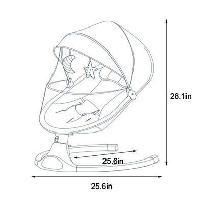 Proactive Baby Baby Swinging Chair Kimbosmart™ Baby Rocking Chairs