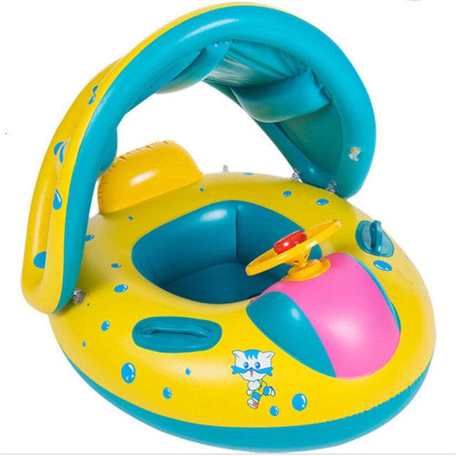 Proactive Baby Sport Car LaLa Baby Kids Swimming Pool Inflatable Swim Float
