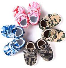 Proactive Baby Baby & Toddler LittleMe Camouflage Print Infant Boys/Girls Canvas Shoes  - Soft Sole, Anti-Slip & Strong Shoes