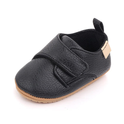 Proactive Baby Black / 0-6 Months LoveBaby Newborn Baby Shoes With Rubber Sole Anti-slip First Walkers For Infant