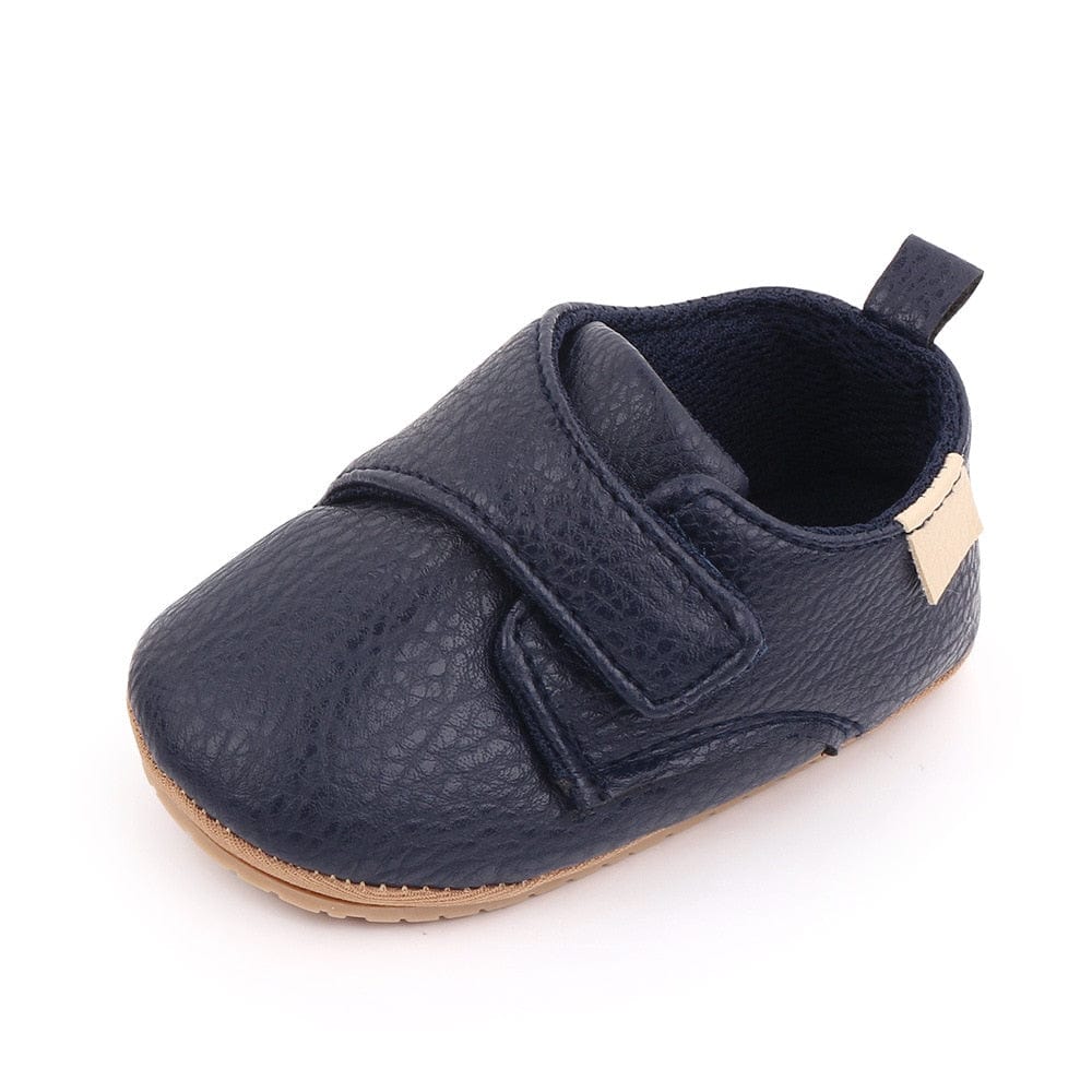 Proactive Baby Dark Blue / 0-6 Months LoveBaby Newborn Baby Shoes With Rubber Sole Anti-slip First Walkers For Infant