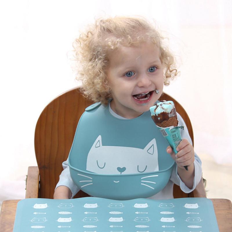 Proactive Baby Baby Bibs LoveBaby™ Silicone Bibs - Cat Variants