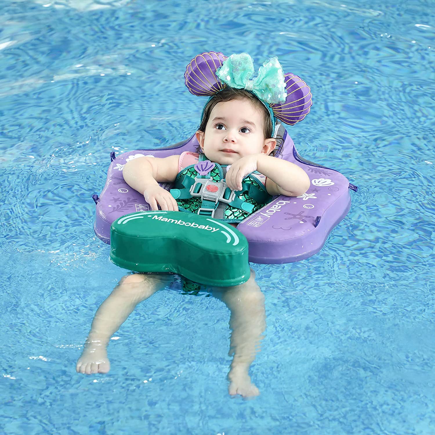 Proactive Baby Mambobaby Baby Float with Sun Canopy - Airplane Variant