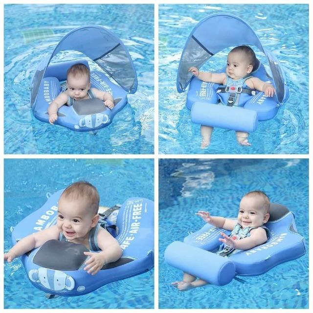 Proactive Baby Baby Float for Swimming Pool MamboBaby™ Elephant Swim Float