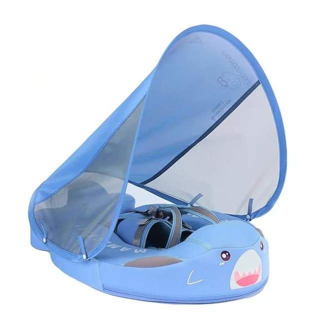 Baby Float for Pool with Sunshade Canopy-Infant & Toddler Swim Trainer