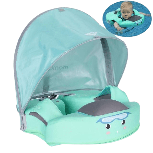 Proactive Baby Baby Float for Swimming Pool Green MamboBaby™ Shoulder Swim Float