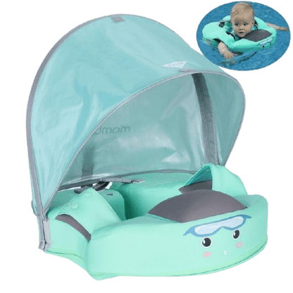 Proactive Baby Baby Float for Swimming Pool Green MamboBaby™ Shoulder Swim Float
