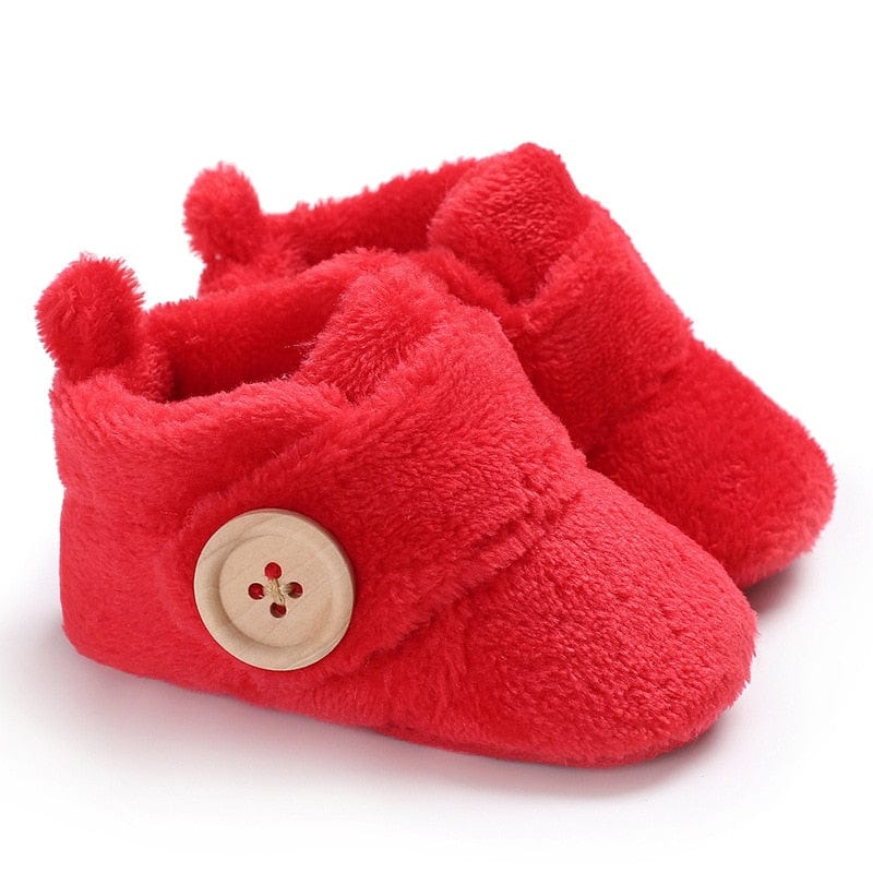 Proactive Baby 0 Red / 0-6 Months MUPLY Lovely Design Baby Girls/Boys First Walkers Soft Slippers