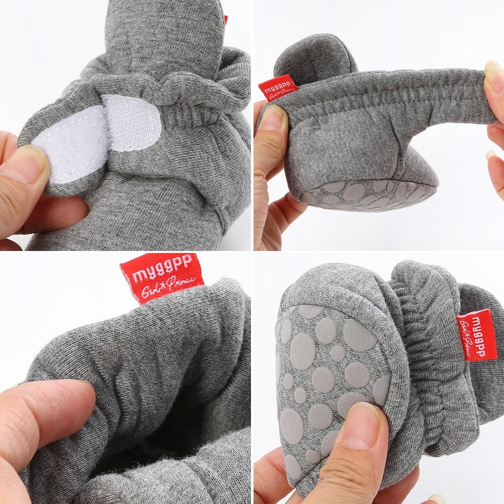 Proactive Baby Newborn Baby Shoes With Star Print For Boy/Girl With Cute Star Prints I First Walkers Booties Comfortable Soft Anti-slip Warm Infant Shoes