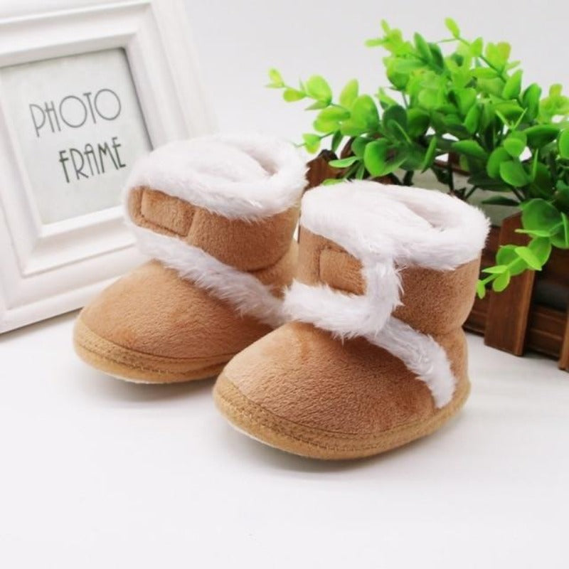 Proactive Baby Camel / 7-12 Months / China Newborn/Toddler Warm Winter Boots