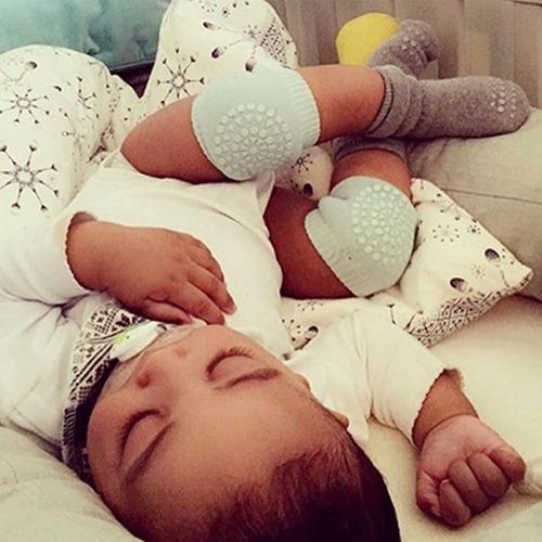 Bosoner Baby Crawling Anti-Slip Knee Pads,Unisex Baby Toddlers Kneepads Leg Warmer 5 Pairs