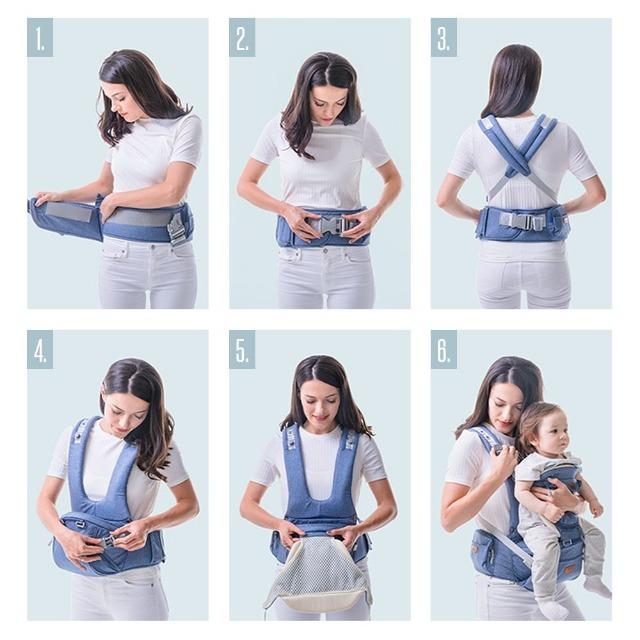 Proactive Baby Baby Carrier Proactive-Sunveno™ Multipurpose Baby Carrier