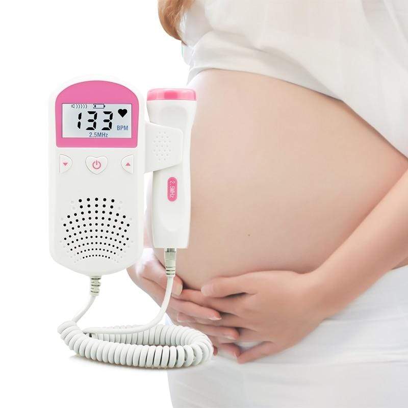Joylyn Prenatal Baby Heart Beat Fetal Doppler Pocket Monitor for Pregnant  Women (Pink) : : Health & Personal Care