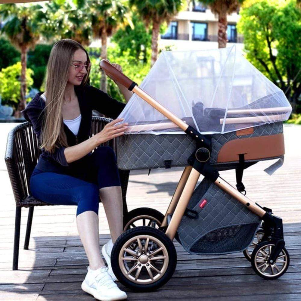 Proactive Baby Baby Pram Stroller ProBaby™ Full Stroller For Newborn/Infant