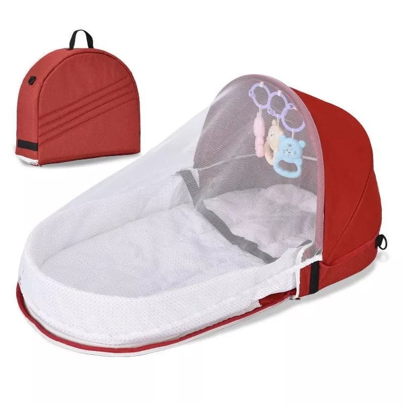Travel Bed Backpack For Mom Babies Diaper Bag Portable Crib Sleeping Nest  Cot UK