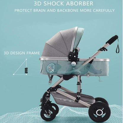 Proactive Baby Baby Pram Stroller ProBaby™ Stroller For Newborn/Infant- Limited Edition