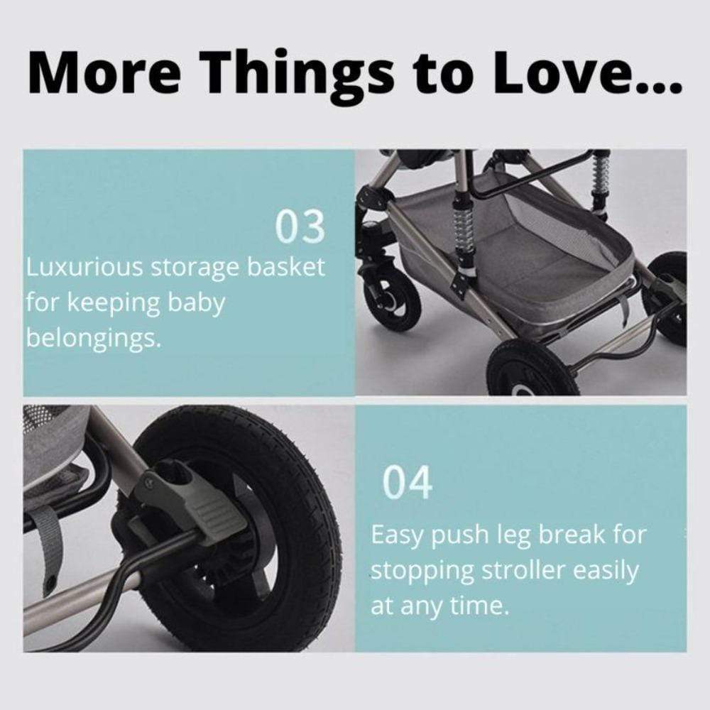 Proactive Baby Baby Pram Stroller ProBaby™ Stroller For Newborn/Infant- Limited Edition