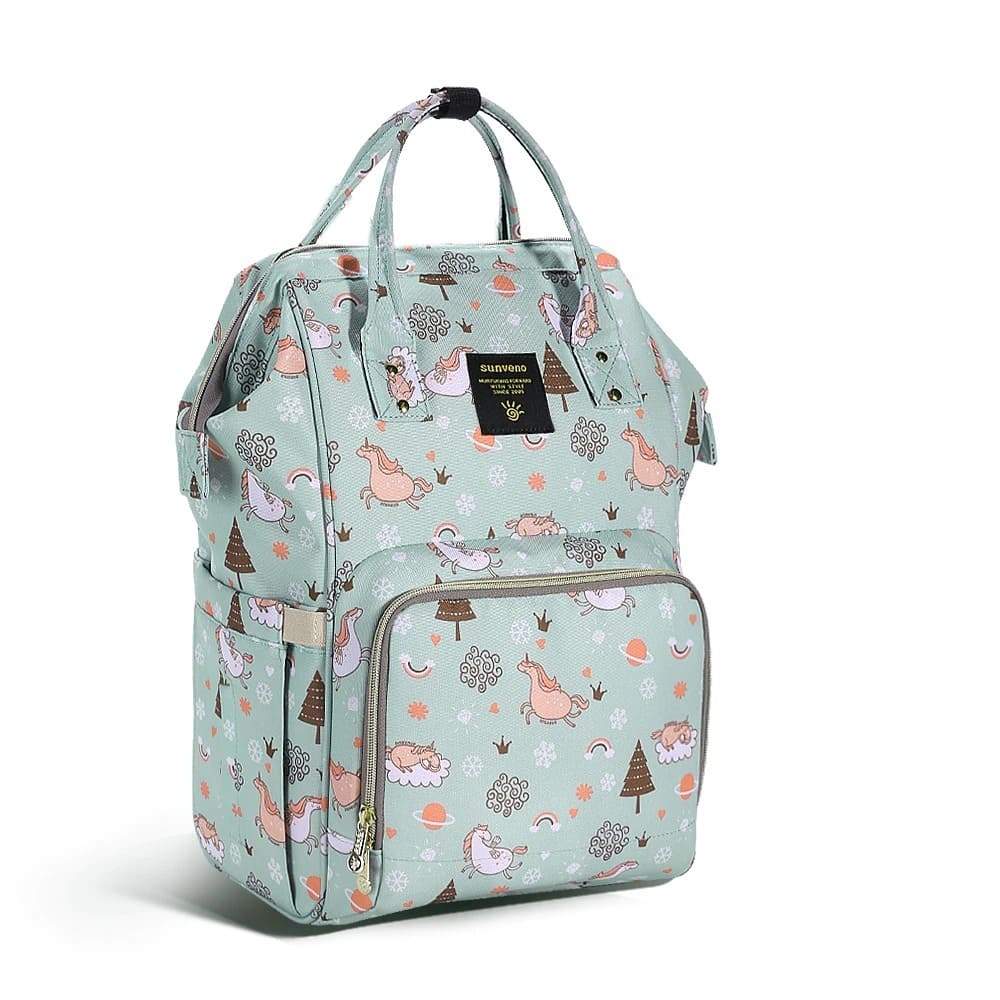 Proactive Baby Baby Diaper Bag Unicorn Blue / United States ProSunveno Baby Diaper Backpack - Cute Prints