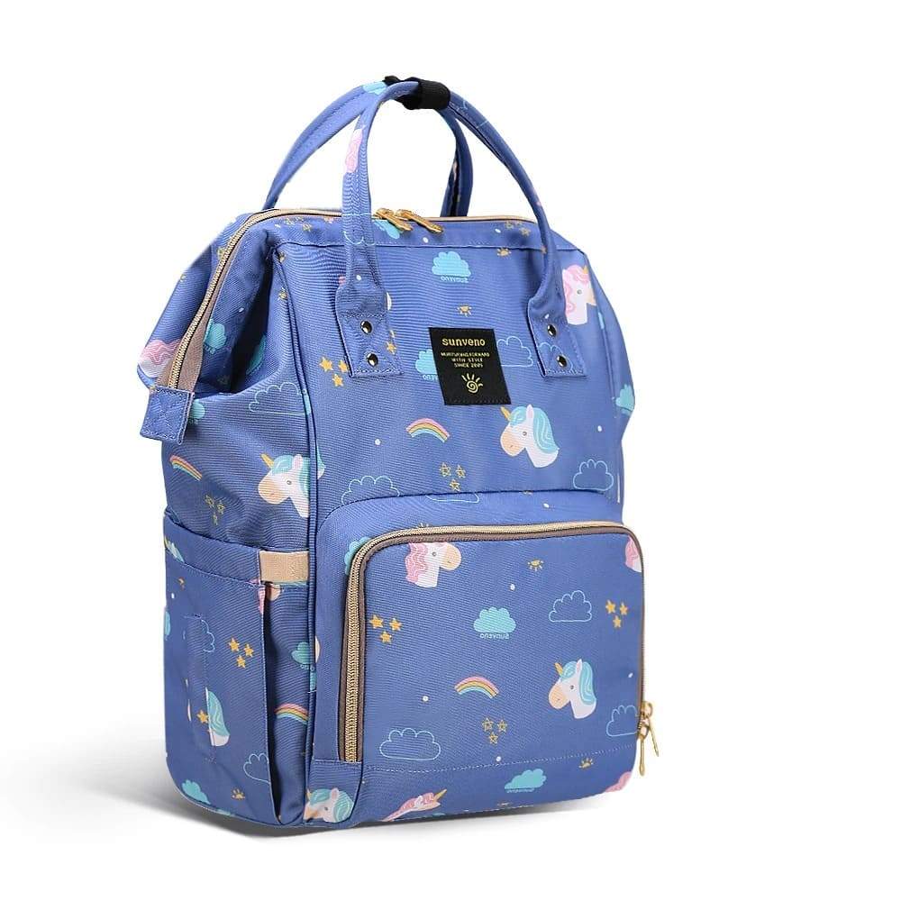 Proactive Baby Baby Diaper Bag Unicorn Blue / United States ProSunveno Baby Diaper Backpack - Cute Prints