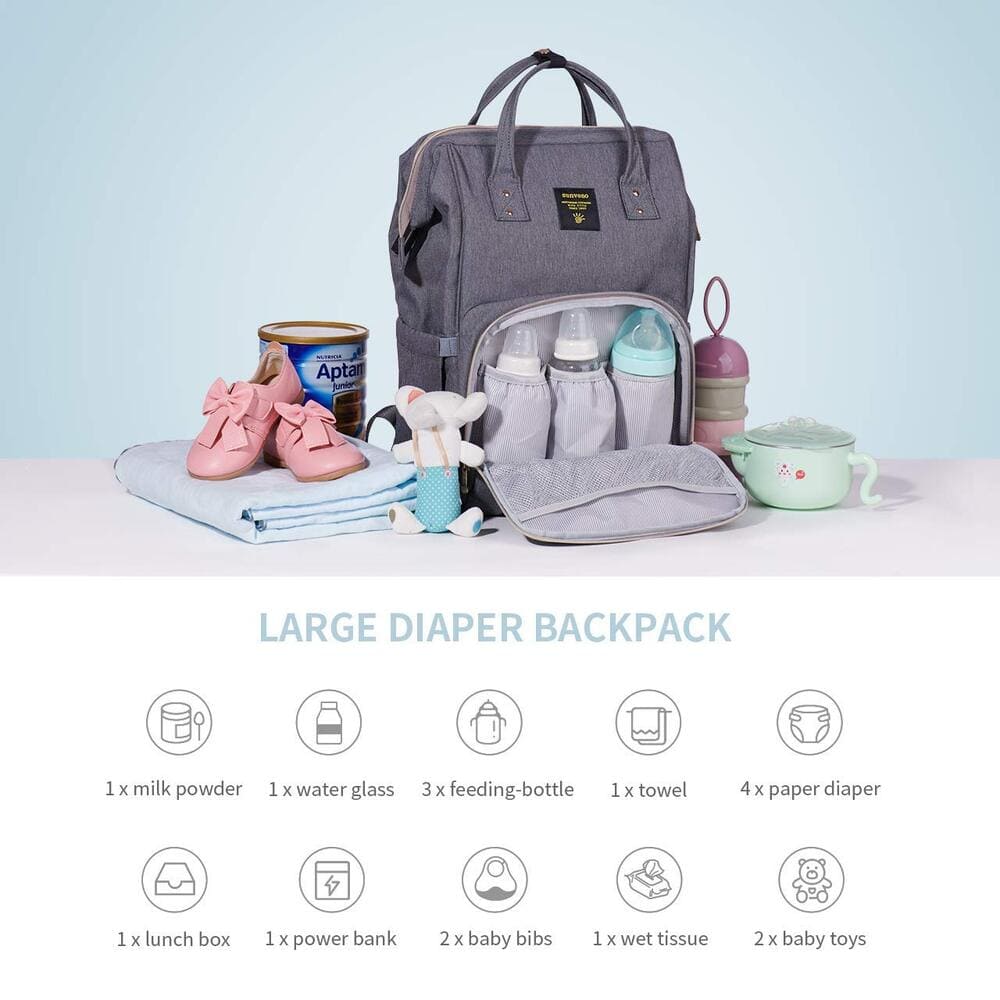 Sunveno Baby Bags For Mommy I Best Baby Diaper Bag for Age 0-36 Month