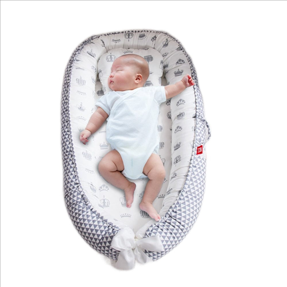 Baby Lounger Nest Bed, Organic Cotton Bed