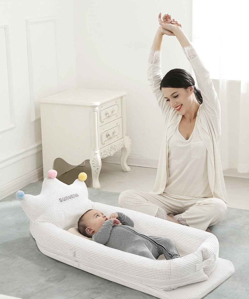 Sunveno Baby Co Sleeping Baby Lounger or Baby Bed For Age 0-18 Months