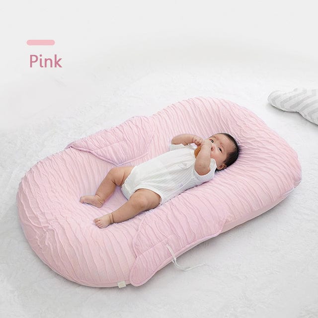 Sunveno Breathable Portable Baby Nest Infant Baby Lounger Newborn Toddler  Baby Nursery Carrycot Co Sleep 0-12months