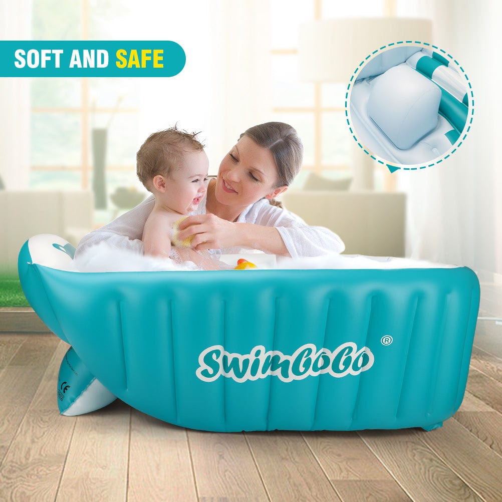 Proactive Baby SwimBoBo Best Inflatable Baby Bathtub For Infant Or Toddler