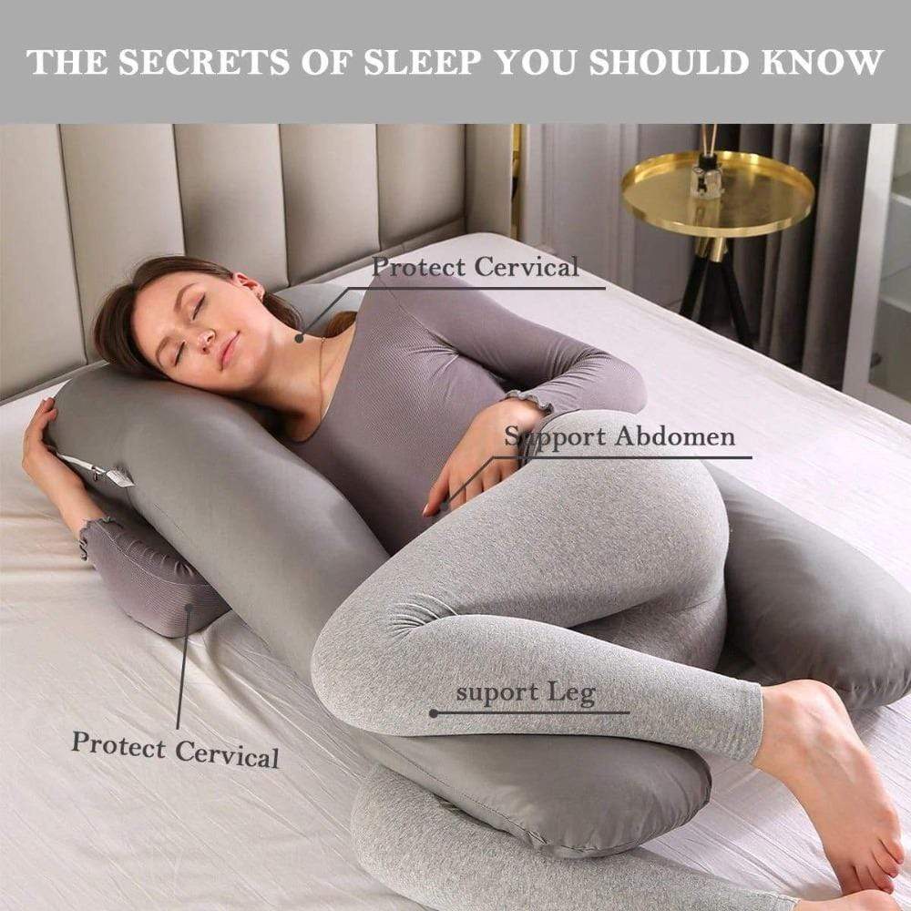 The Comfy Pregnancy Pillow I Pregnancy Pillow I U Shaped Maternity