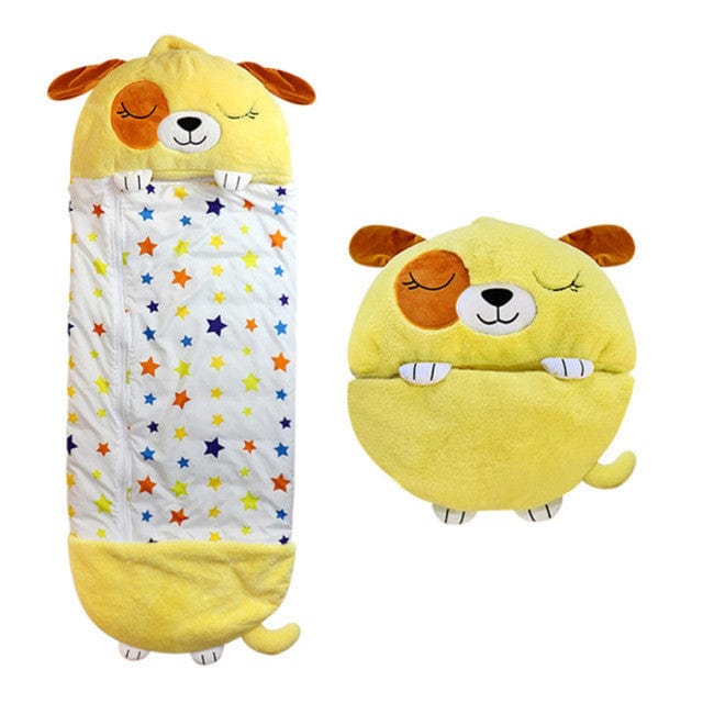 Proactive Baby Yellow / 160CM Toddler's Sleeping Bed & Teddy Bear Together