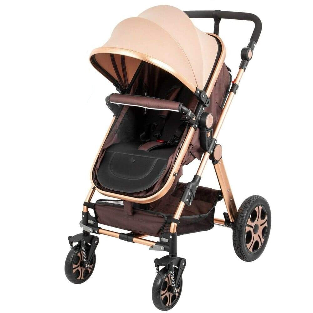 Proactive Baby Baby Pram Stroller VEVOR 2 in 1 Folding Baby Stroller