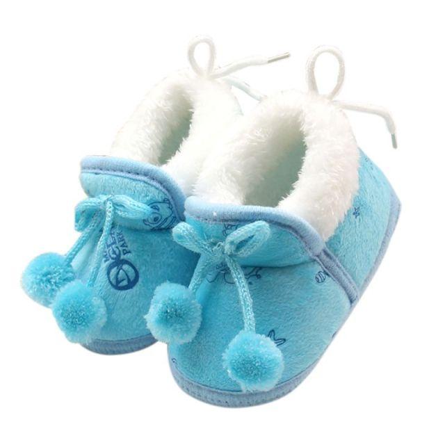 Proactive Baby Winter Sweet Newborn Baby Girls Princess Winter Boots First Walkers Soft Soled Infant Toddler Kids Girl Footwear Shoes