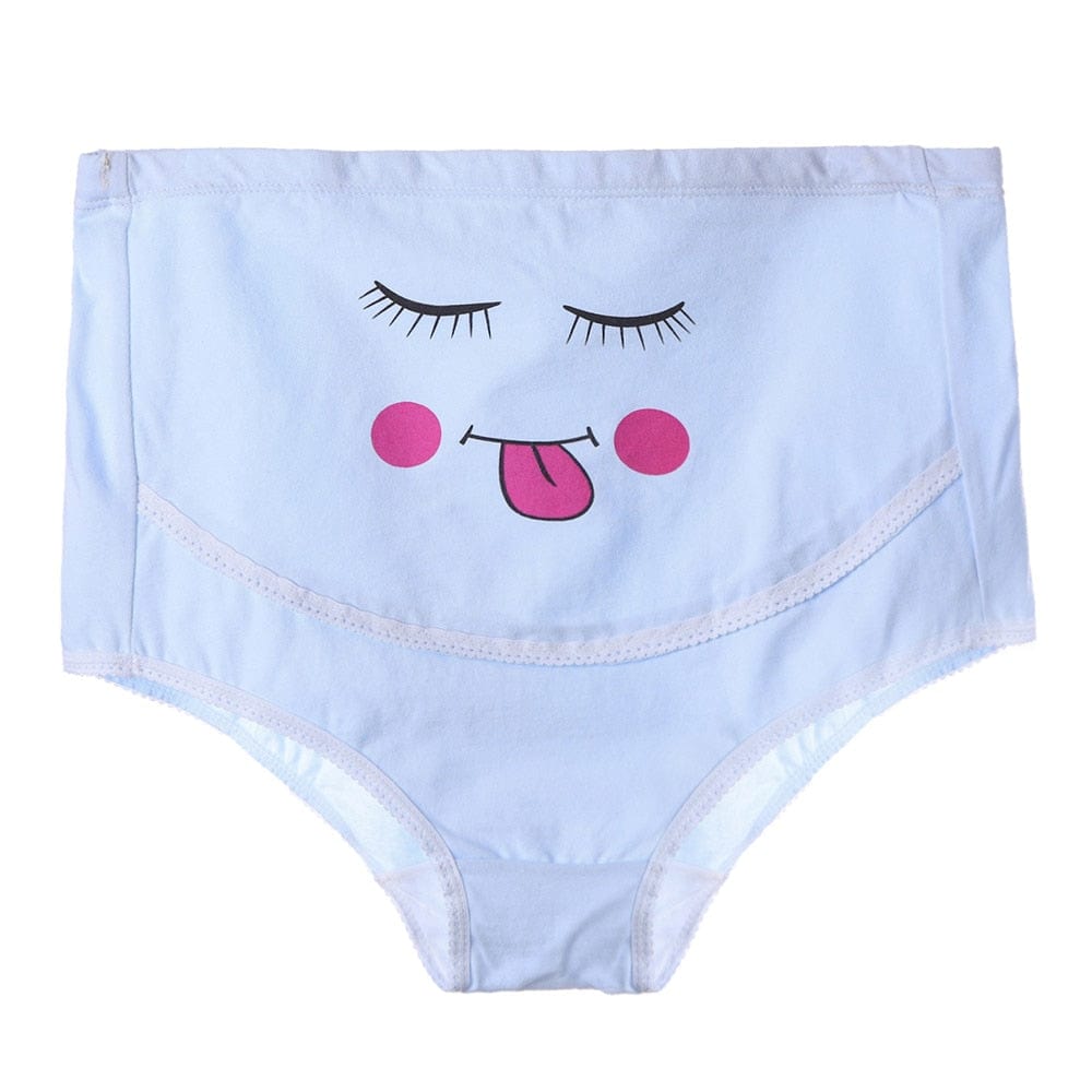 Mother Underwear Under Maternity Cotton Pregnancy Bump Postpartum Underwear  for Women High Waist Bikini