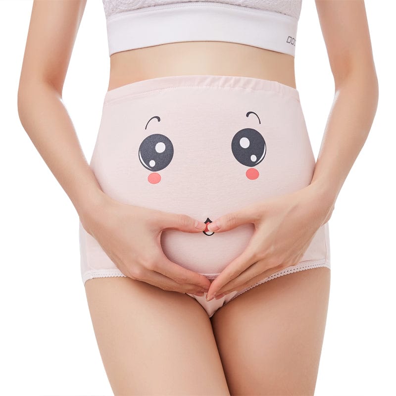 High Waist Maternity Panty Breathable Abdominal Support Pregnant Women  Underwear