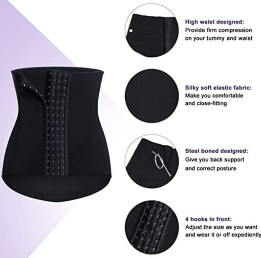 Postpartum C-Section Recovery Belt Back Support Waist Trainer Body Shaper  Corset